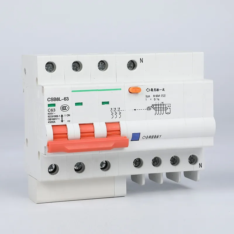 B8L-63 residual current circuit breaker