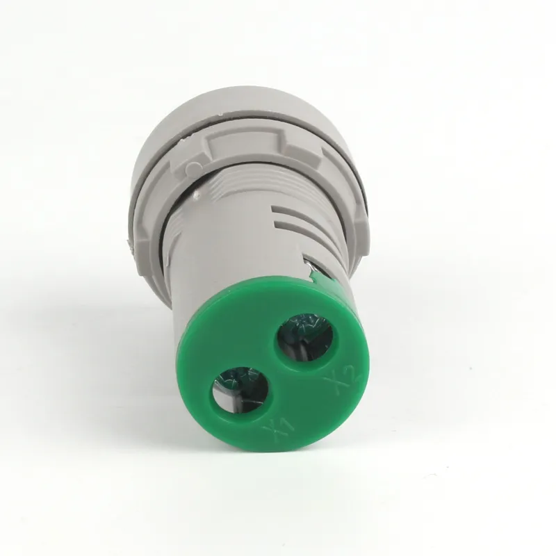 Voltage meter - Circular - Crystal screen  Green
